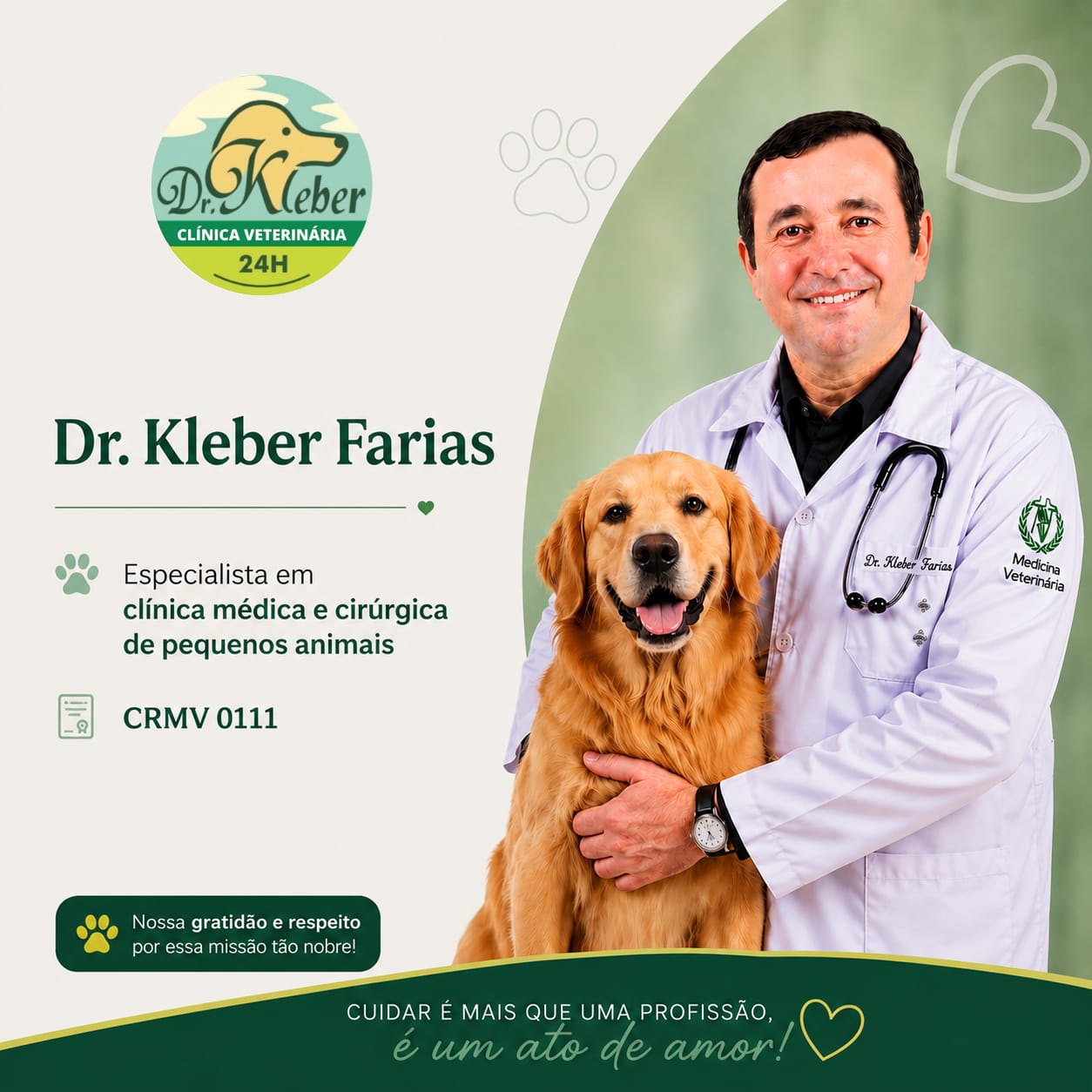 Corpo técnico da Clínica Dr. Kleber