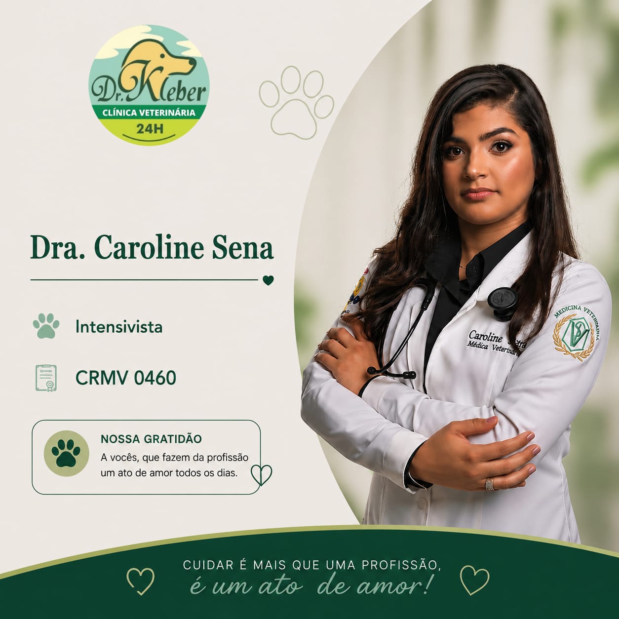 Corpo técnico da Clínica Dr. Kleber