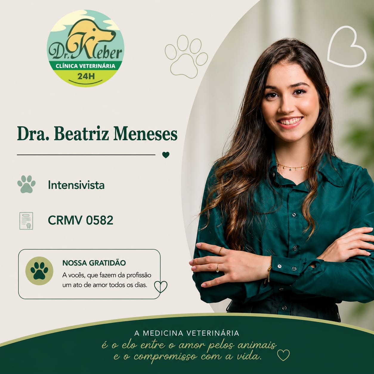 Corpo técnico da Clínica Dr. Kleber