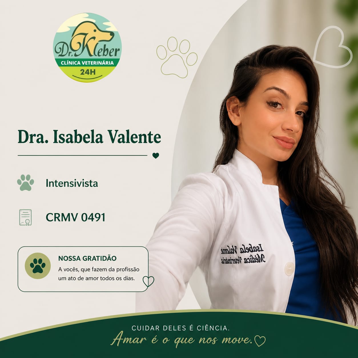 Corpo técnico da Clínica Dr. Kleber