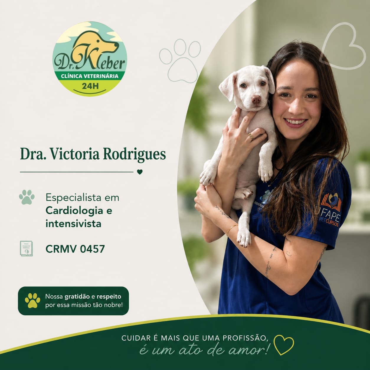 Corpo técnico da Clínica Dr. Kleber