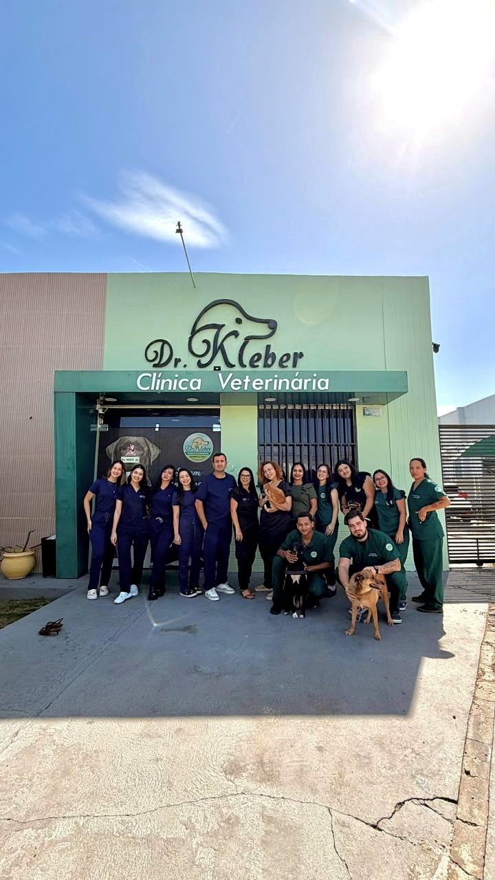 Equipe da Clínica Veterinária Dr. Kleber